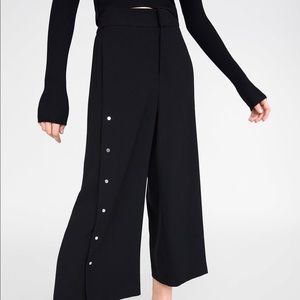 Zara Black Wide Leg Trousers